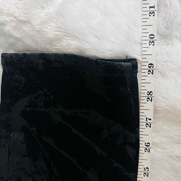 Helmut Lang Womens Black Marble Twill Skinny Ankle Pants Size 27 - Picture 11 of 11